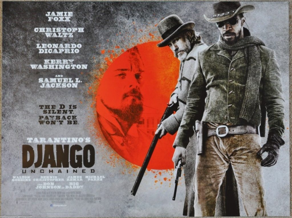 Django Unchained UK Quad Poster