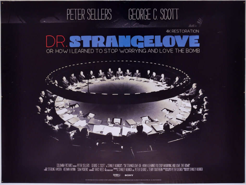Dr. Strangelove UK Quad Poster