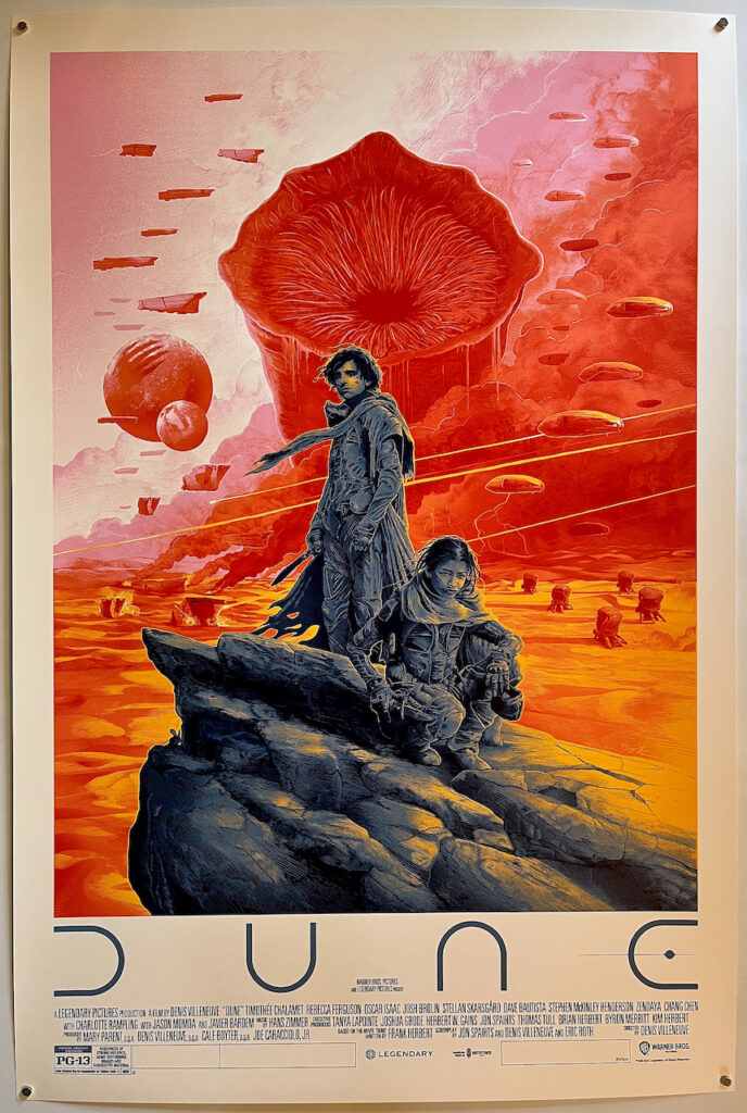 Dune Screen Print Poster Gabz