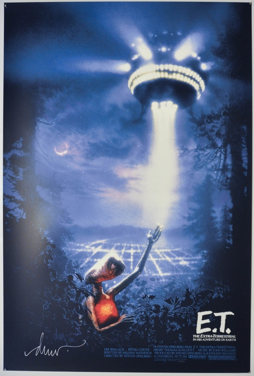 E.T.  Screen Print Poster Drew Struzan
