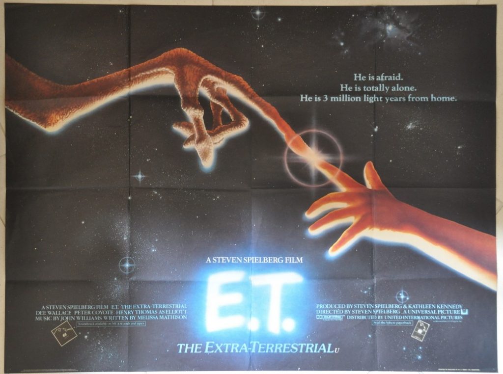 E.T.  UK Quad Poster