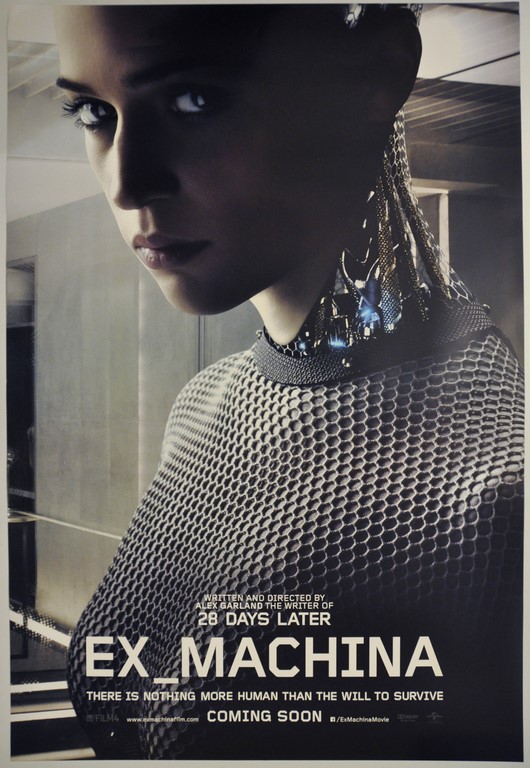 Ex Machina UK One Sheet Poster