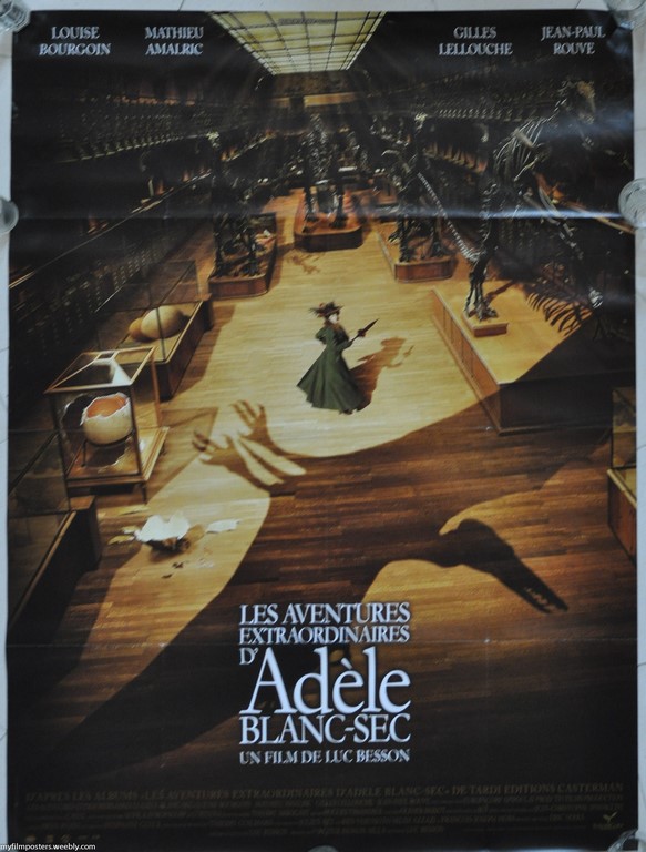 Extraordinary Adventures of Adèle Blanc-Sec, The French Grande Poster