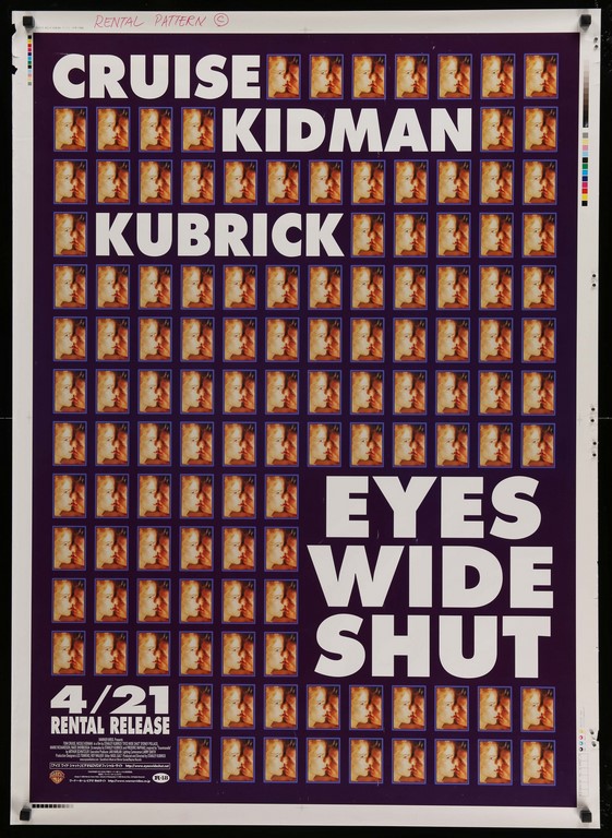 Eyes Wide Shut Japanese B1 Poster Stanley Kubrick