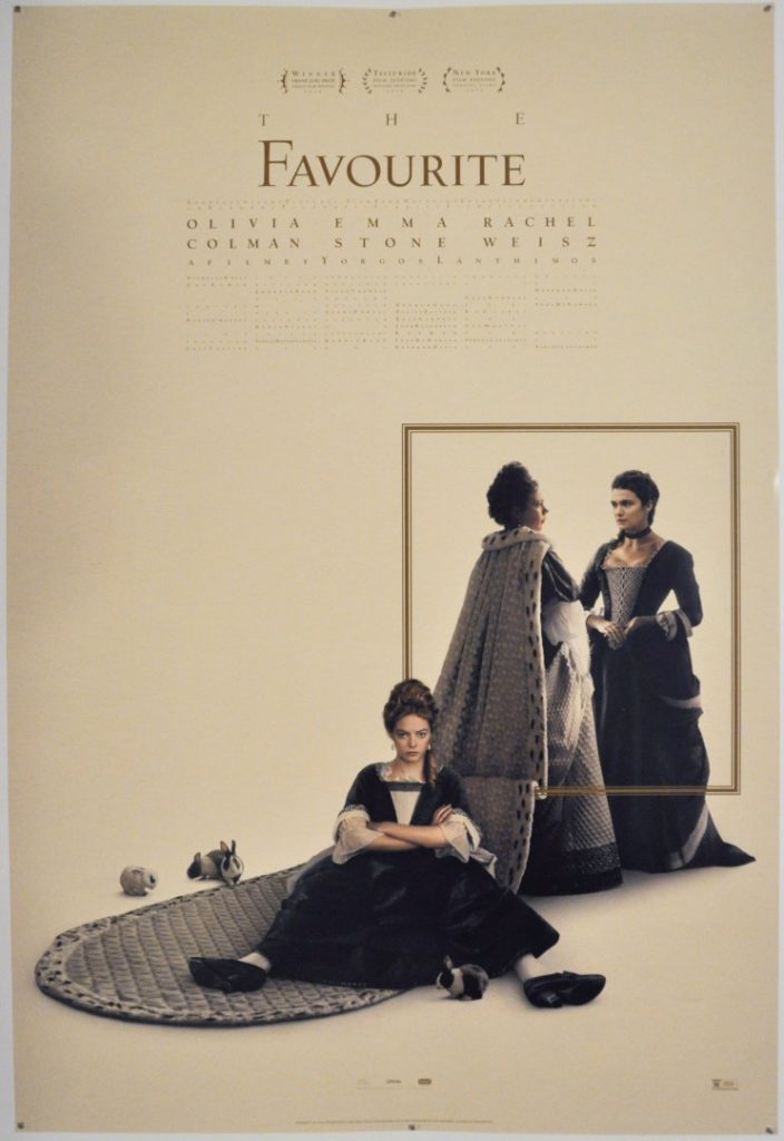 The Favourite International One Sheet Poster