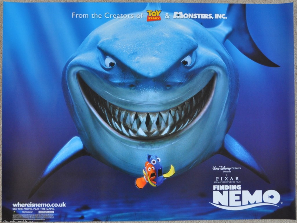 Finding Nemo UK Quad Poster