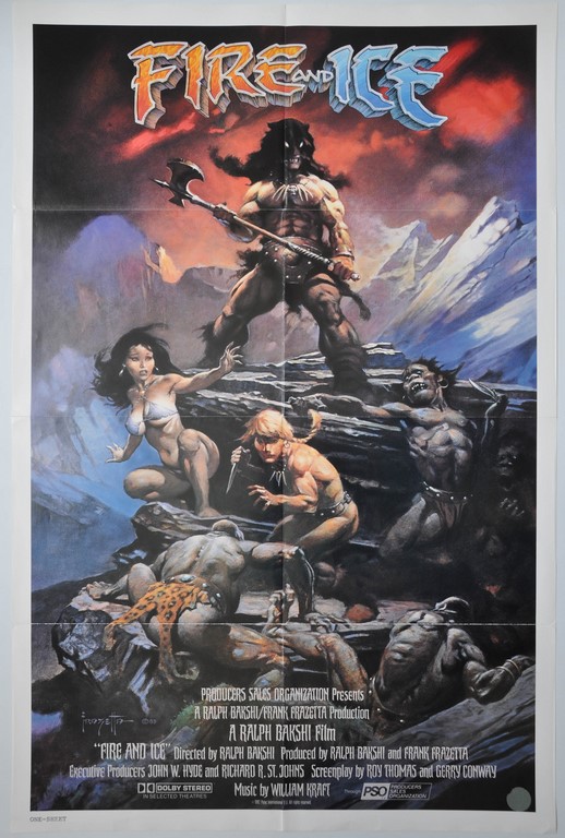 Fire and Ice US One Sheet Poster