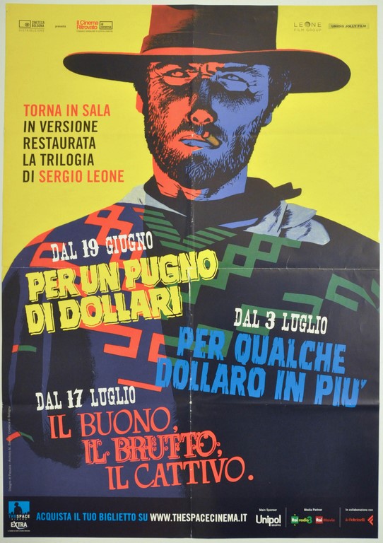 Festival Poster Italian One Sheet Poster For a Few Dollars More