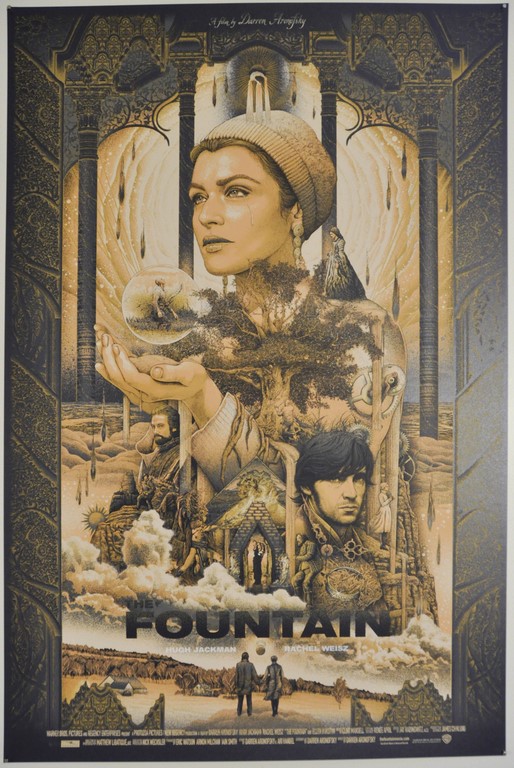 The Fountain Screen Print Poster Ise Ananphada