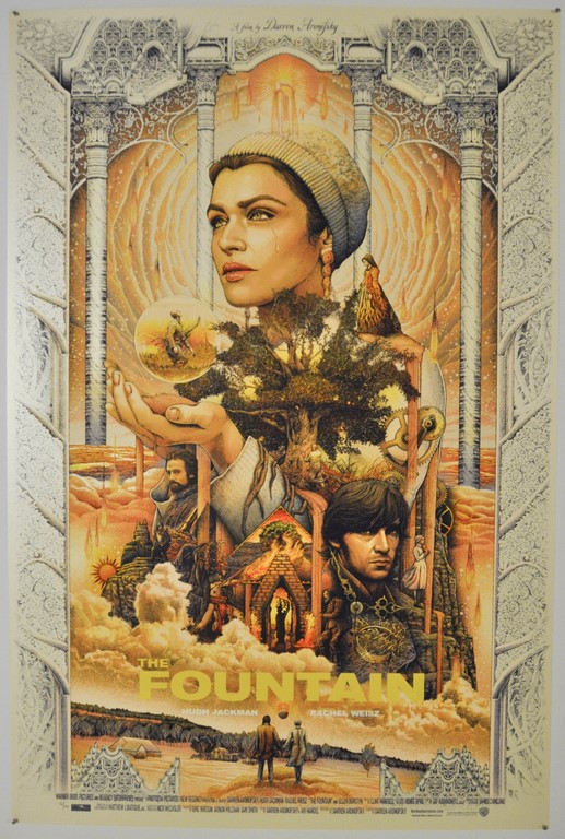 The Fountain Screen Print Poster Ise Ananphada