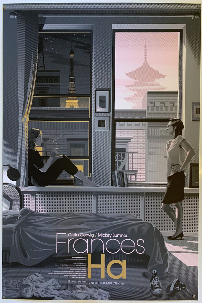 Frances Ha Screen Print Poster Laurent Durieux