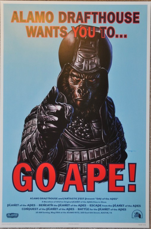 Go Ape Print Poster Mondo