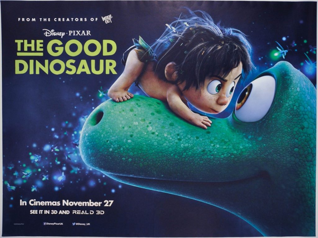 The Good Dinosaur UK Quad Poster
