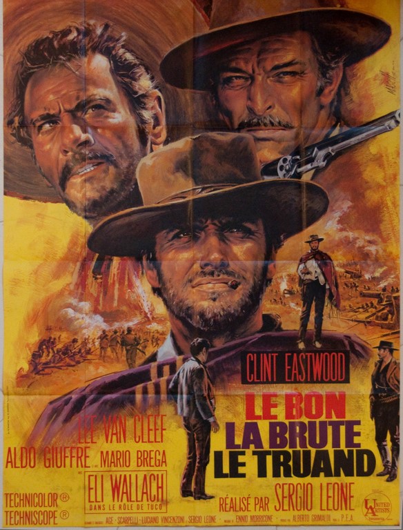 Good, the Bad and the Ugly, The French Grande Poster