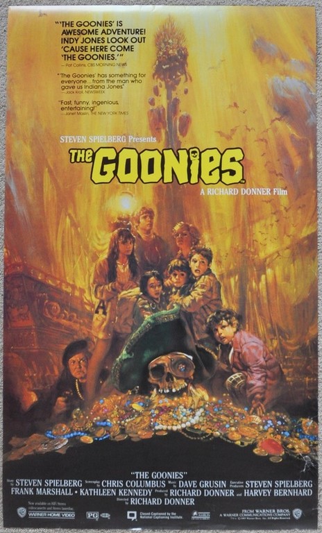 The Goonies Video Poster Poster