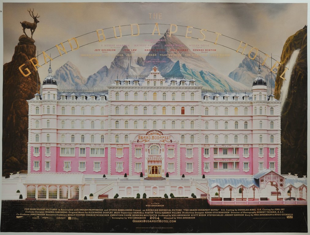The Grand Budapest Hotel UK Quad Poster