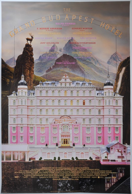 The Grand Budapest Hotel US One Sheet Poster