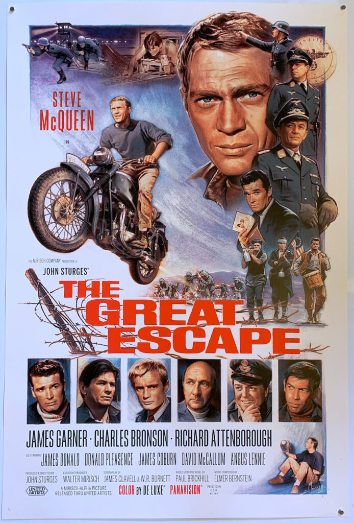The Great Escape Screen Print Poster