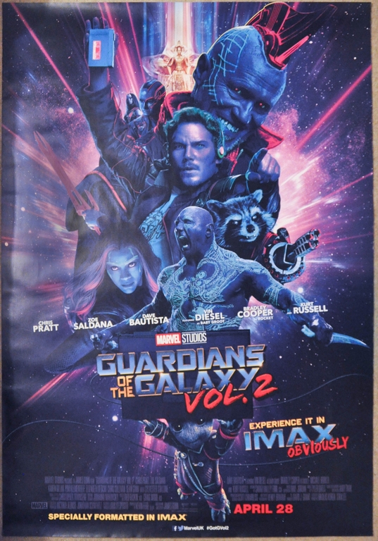 Guardians of the Galaxy 2 Bus Stop Poster
