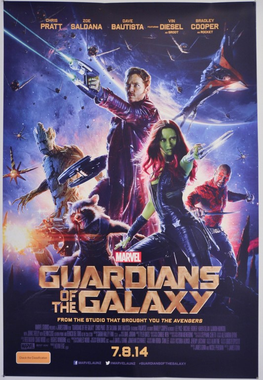 Guardians of the Galaxy Australian One Sheet Poster