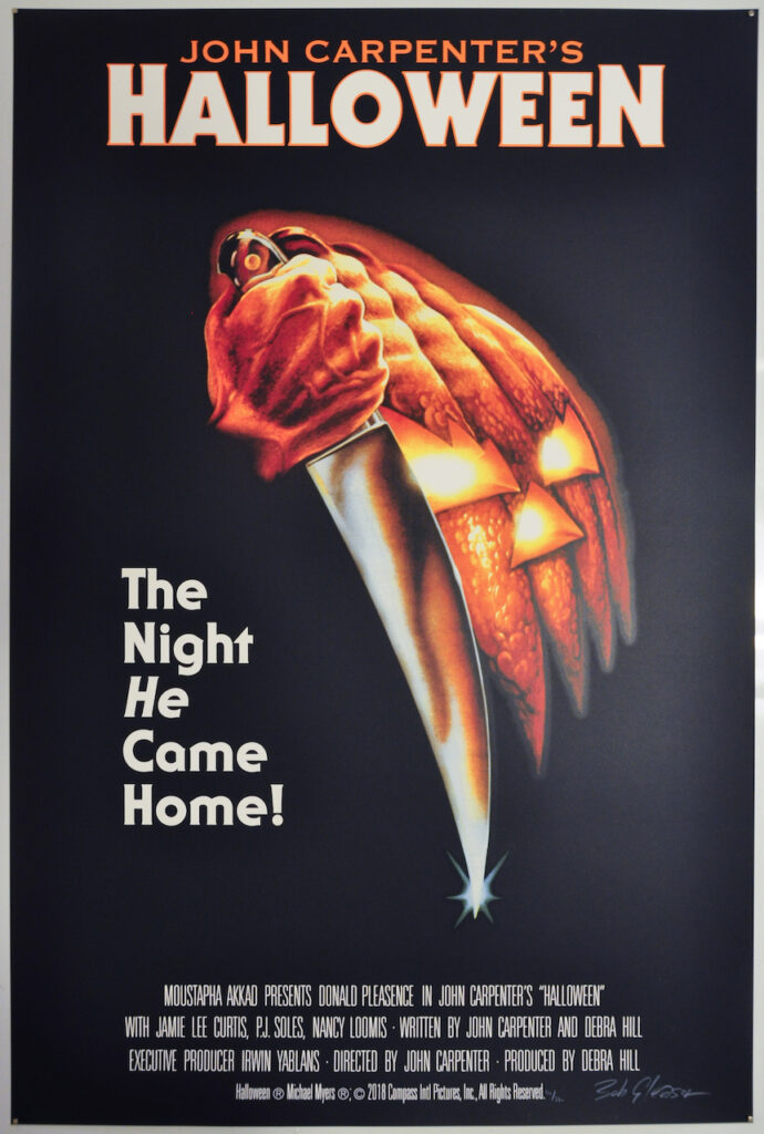 Halloween Screen Print Poster Bob Gleason