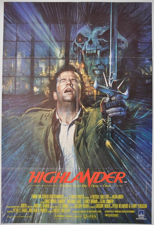 Highlander UK One Sheet Poster