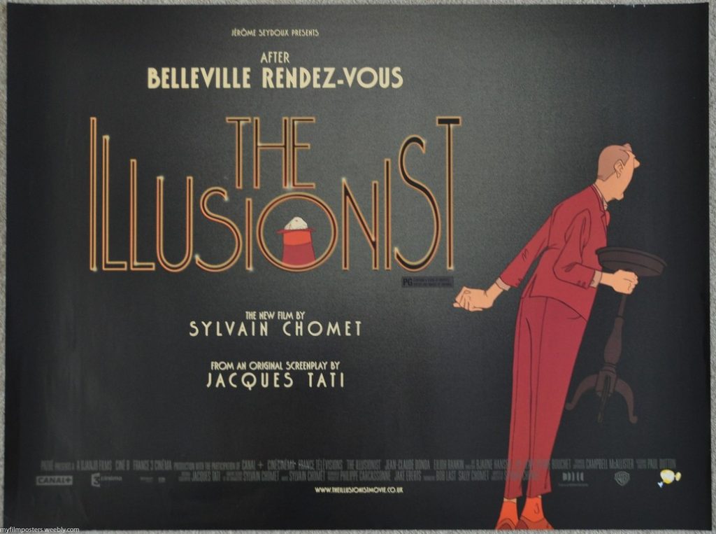 The Illusionist UK Quad Poster