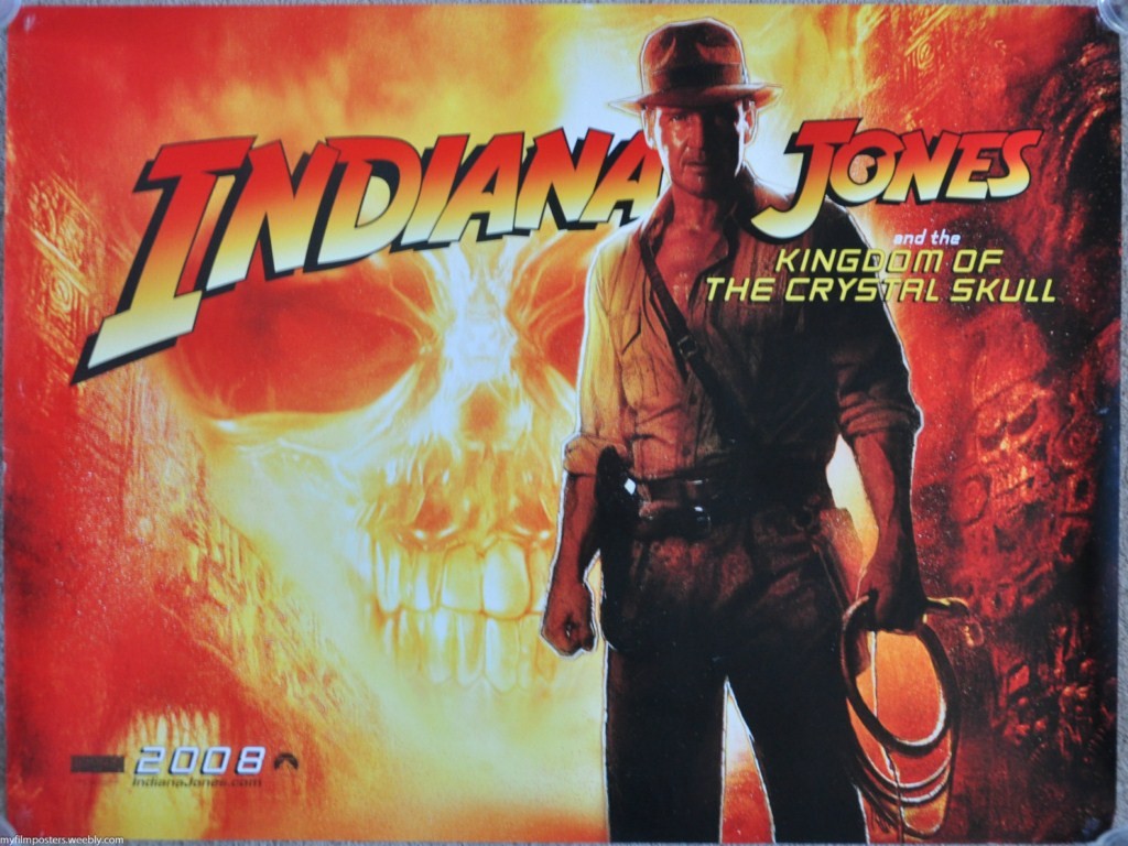Indiana Jones and the Kingdom of the Crystal Skull UK Quad Poster