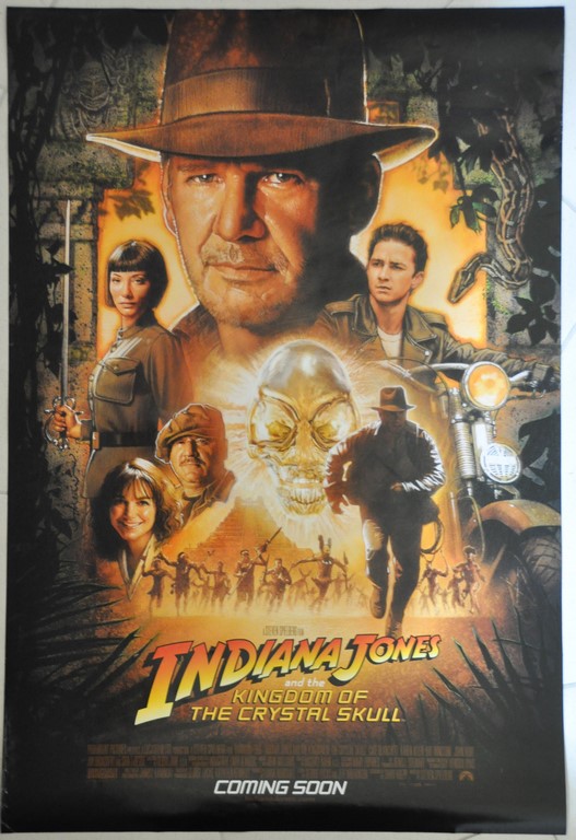 Indiana Jones and the Kingdom of the Crystal Skull US One Sheet Poster