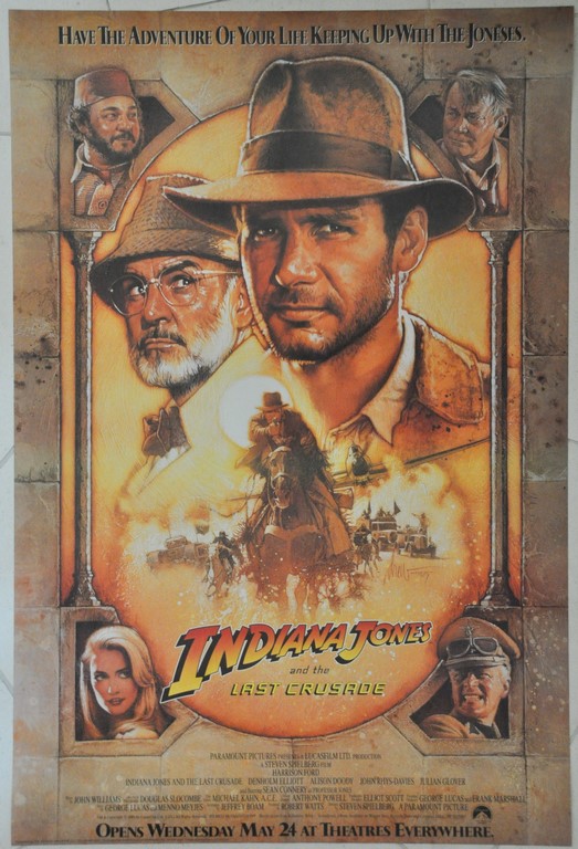 Indiana Jones and the Last Crusade US One Sheet Poster