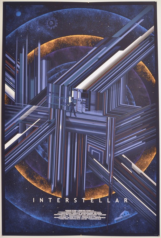 Interstellar Screen Print Poster Kilian Eng