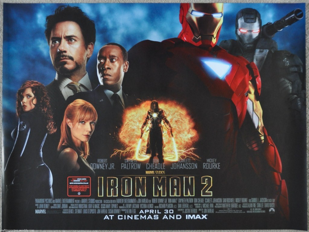 Iron Man 2 UK Quad Poster