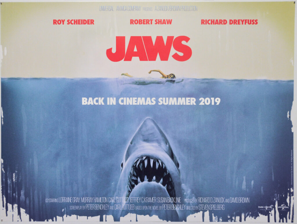 Jaws UK Quad Poster