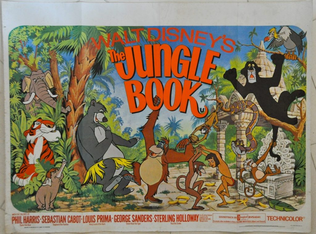 The Jungle Book UK Quad Poster