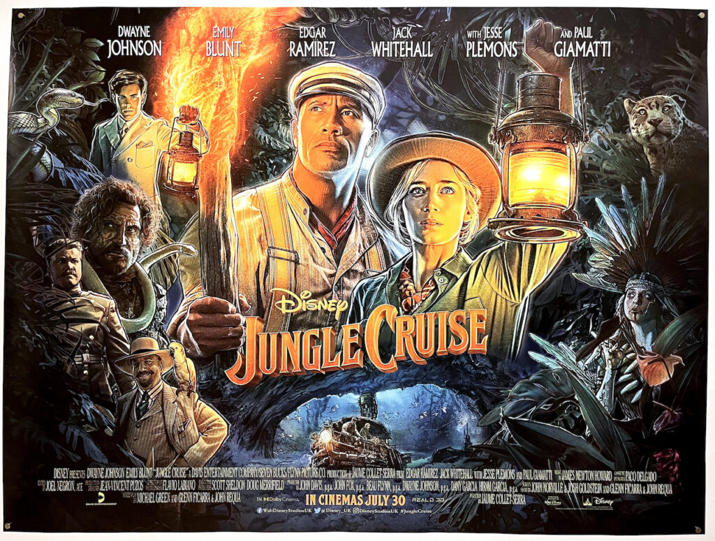 Jungle Cruise UK Quad Poster