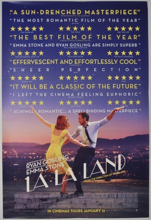 La La Land UK One Sheet Poster