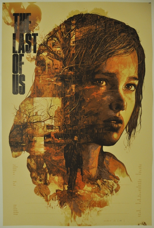 The Last of Us Screen Print Poster