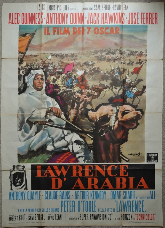 Lawrence of Arabia Italian 4 Foglio Poster
