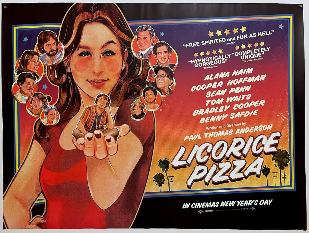 Licorice Pizza UK Quad Poster
