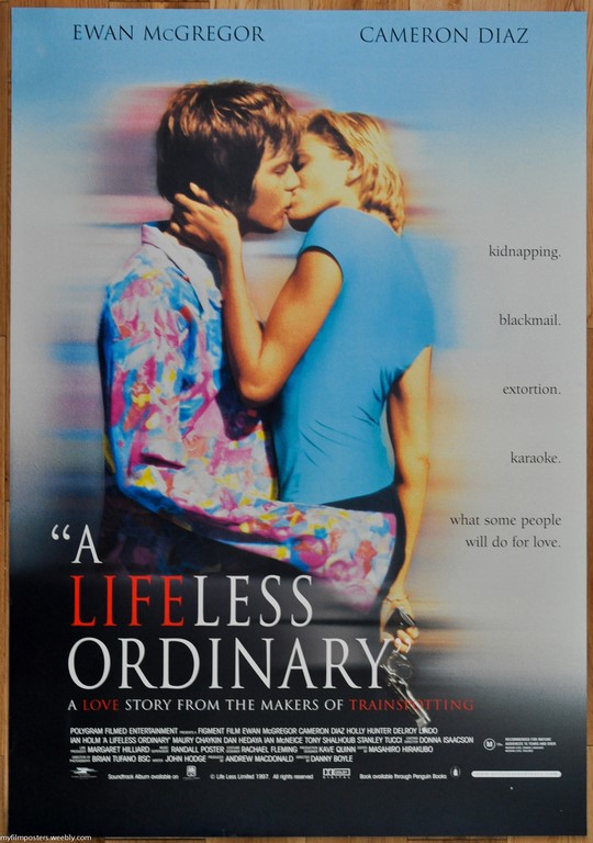 A Life Less Ordinary Australian One Sheet Poster