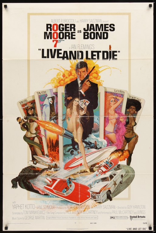 Live and Let Die US One Sheet Poster