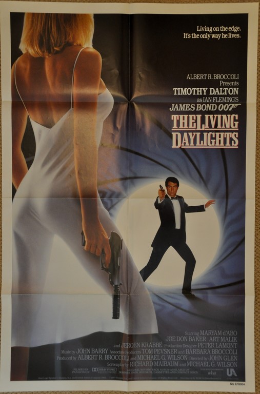 The Living Daylights US One Sheet Poster