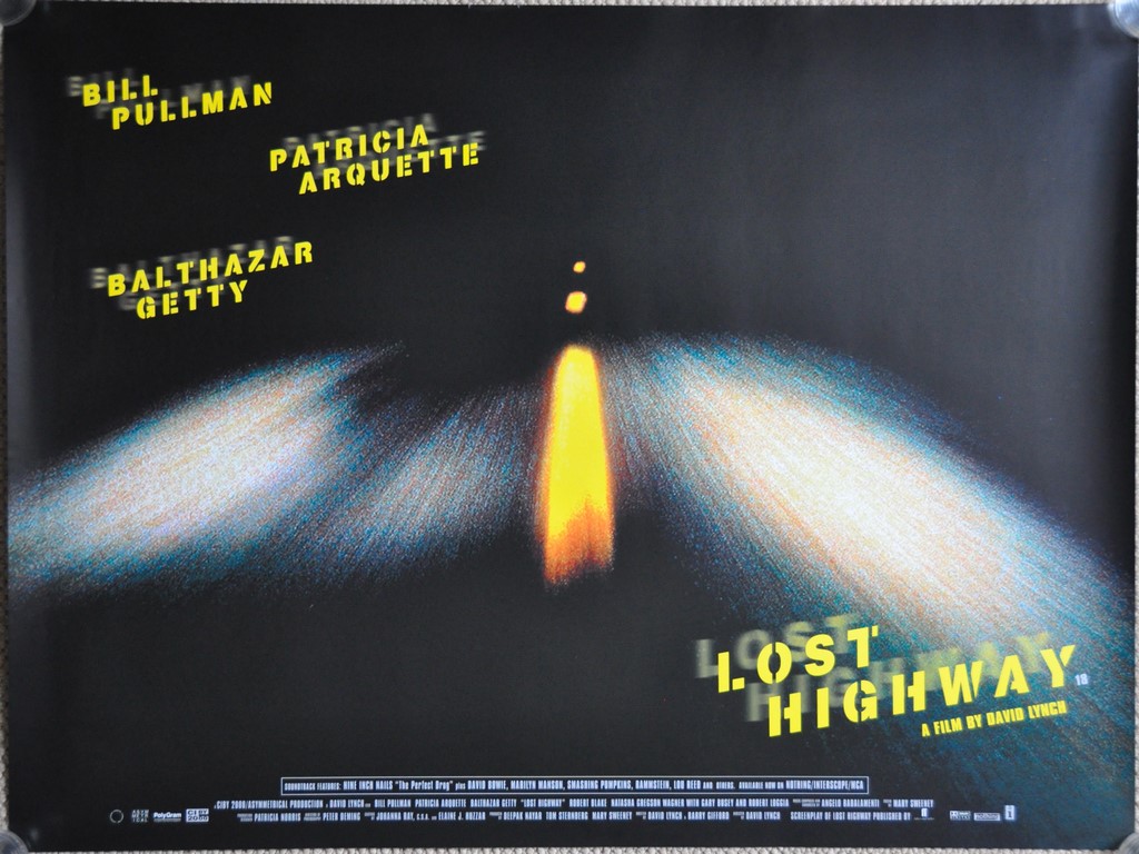 Lost Highway UK Quad Poster