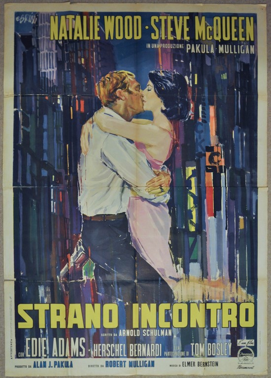 Love with the Proper Stranger Italian 4 Foglio Poster