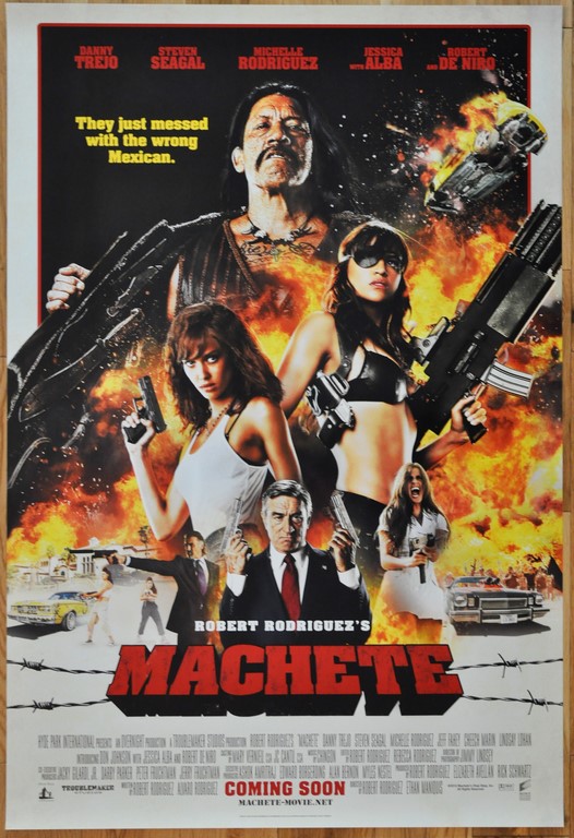 Machete International One Sheet Poster