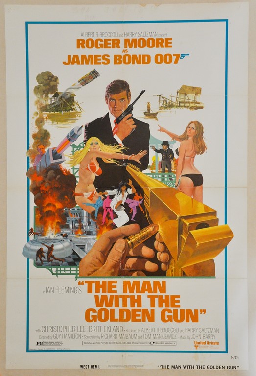 The Man with the Golden Gun US One Sheet Poster