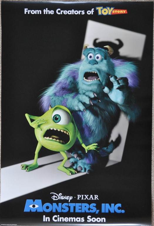 Monsters Inc. International One Sheet Poster