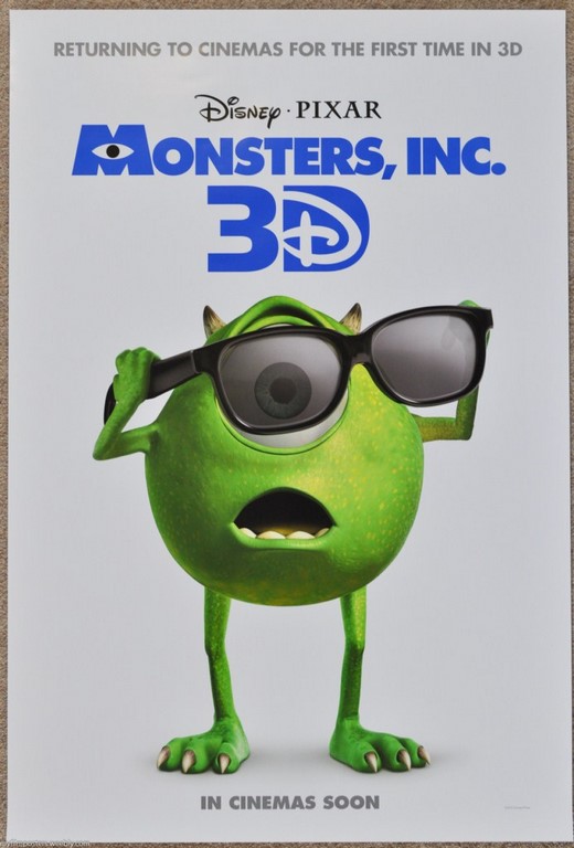 Monsters Inc. US One Sheet Poster