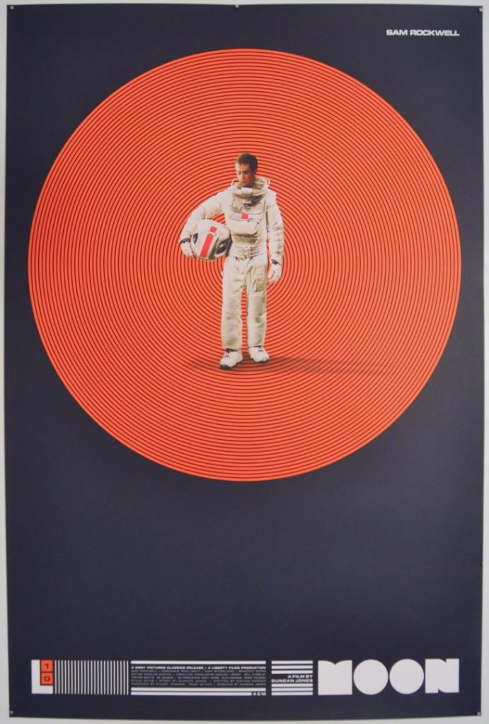 Moon Litho Print Poster Martin Ansin