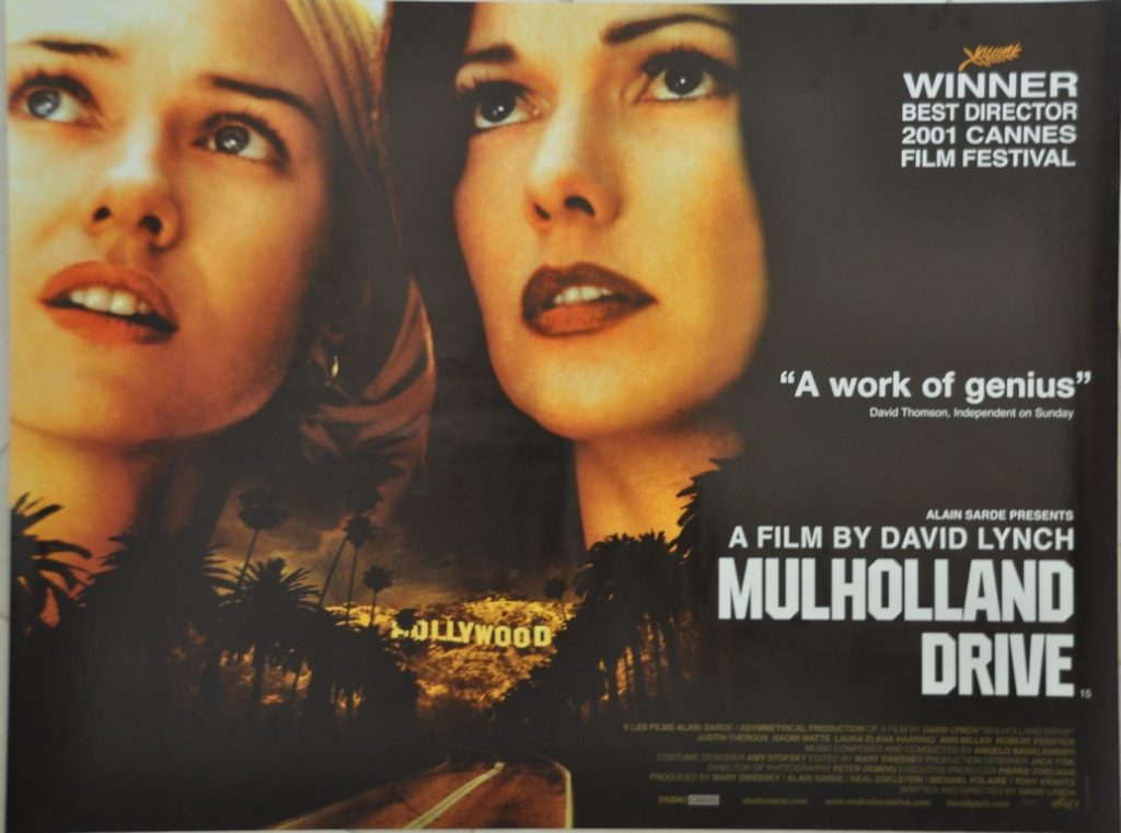 Mulholland Drive UK Quad Poster